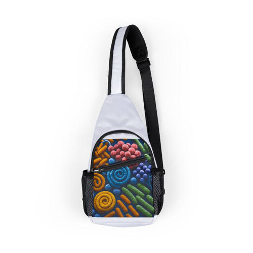 Microbial Cosmos - Chest Bag (AOP)