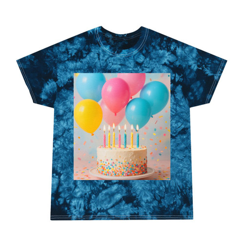 Joyful Birthday Bash - Tie-Dye Tee, Crystal