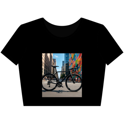 Urban Escape - Women’s Poly-Cotton Crop Tee