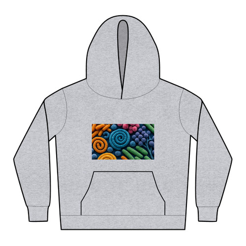 Microbial Cosmos - Kids Relax Hoodie