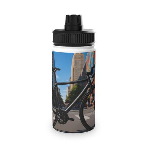 Urban Escape - Stainless Steel Water Bottle, Sports Lid