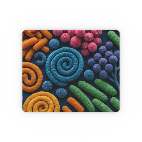 Microbial Cosmos - Rectangular Mouse Pad Microbial Cosmos - Rectangular Mouse Pad