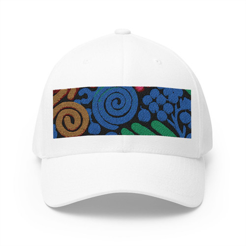 Microbial Cosmos - Closed-Back Structured Cap (Embroidery)