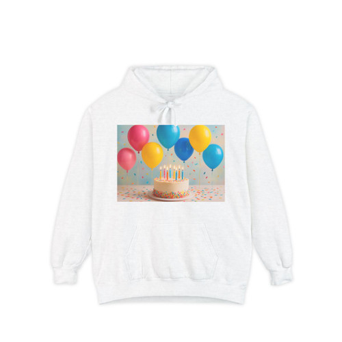 Joyful Birthday Bash - Unisex Garment-Dyed Hoodie