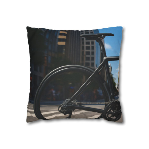 Urban Escape - Faux Suede Square Pillowcase