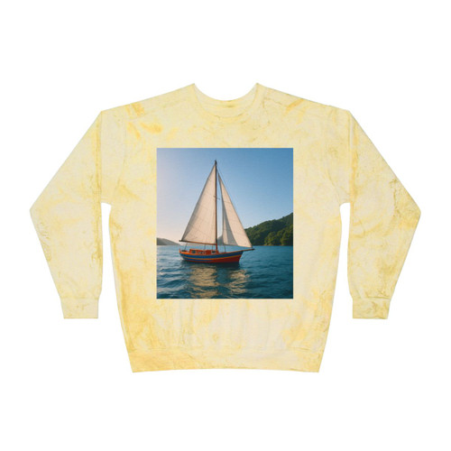 Sailor's Dream - Unisex Color Blast Crewneck Sweatshirt Sailor's Dream - Unisex Color Blast Crewneck Sweatshirt