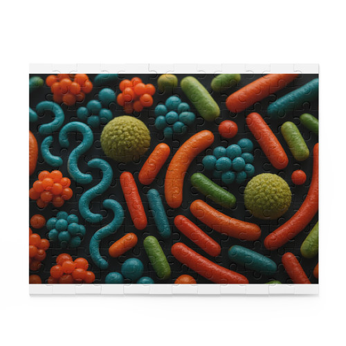 Microbial Cosmos - Puzzle (120, 252, 500-Piece)
