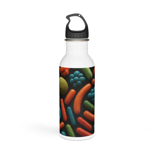 Microbial Cosmos - Stainless Steel Water Bottle