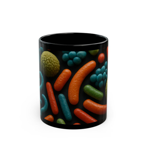 Microbial Cosmos - Black Mug (11oz, 15oz)