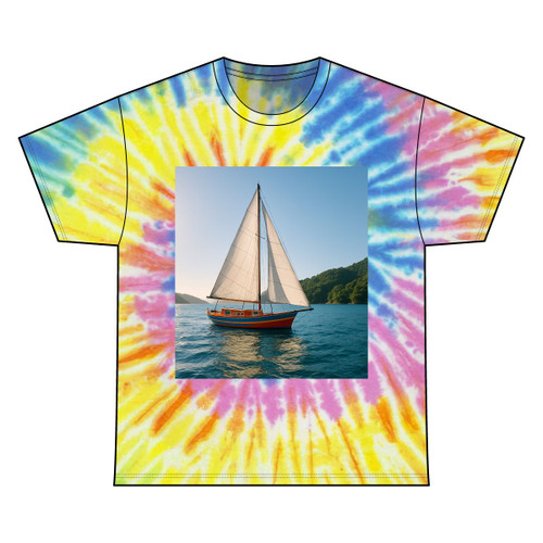 Sailor's Dream - Unisex Tie Dye Cotton Tee Sailor's Dream - Unisex Tie Dye Cotton Tee