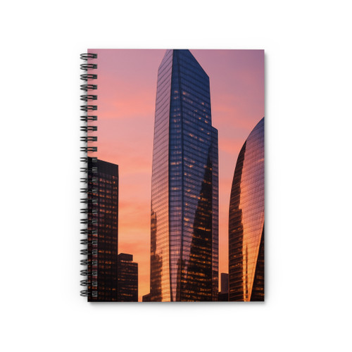 Metropolitan Echo - Spiral Notebook - Ruled Line