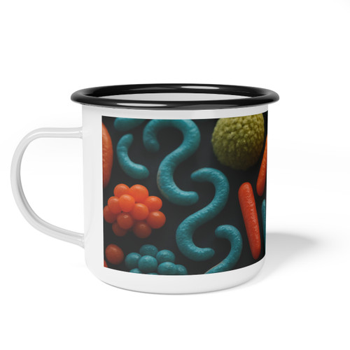 Microbial Cosmos - Enamel Camp Cup