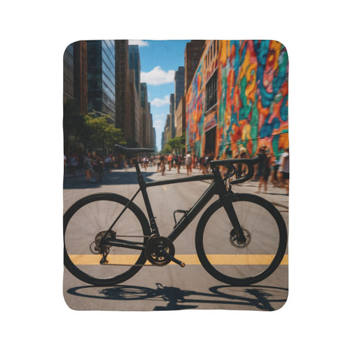 Urban Escape - Fleece Sherpa Blanket