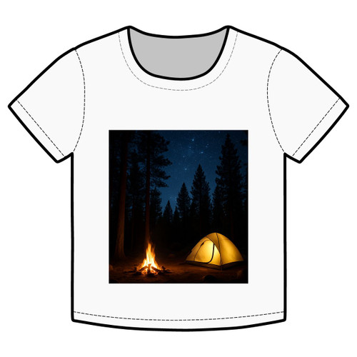 Whispers of the Wilderness - Organic Rib Baby Tee Whispers of the Wilderness - Organic Rib Baby Tee