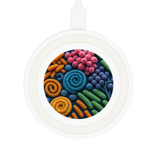 Microbial Cosmos - Quake Wireless Charging Pad