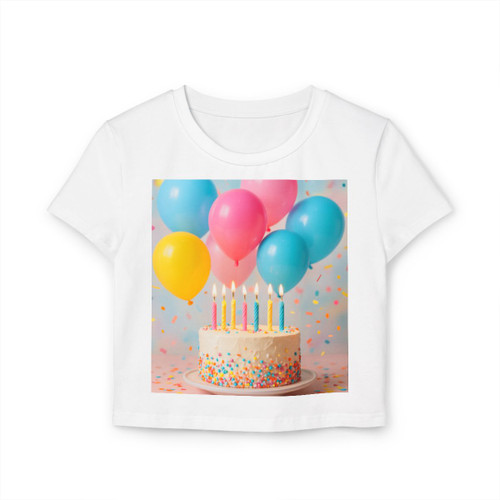 Joyful Birthday Bash - Women's Baby Tee