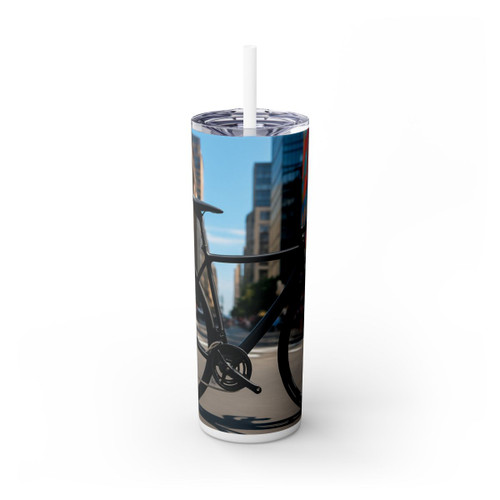 Urban Escape - Skinny Tumbler with Straw, 20oz