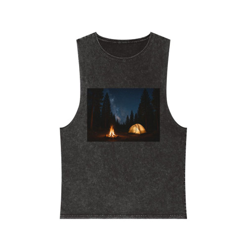 Whispers of the Wilderness - Unisex Stonewash Tank Top Whispers of the Wilderness - Unisex Stonewash Tank Top