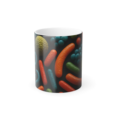 Microbial Cosmos - Color Morphing Mug, 11oz