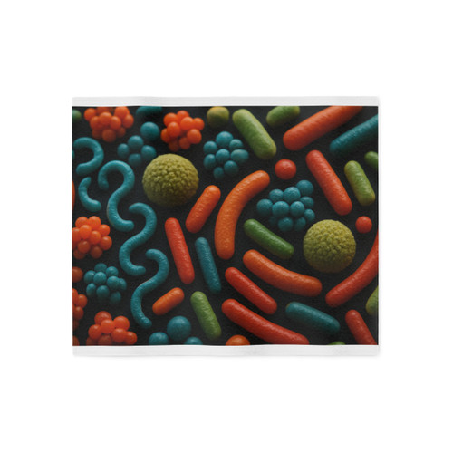 Microbial Cosmos - Sweatshirt Blanket