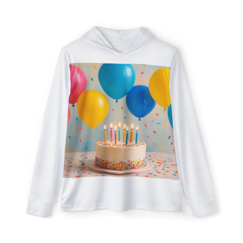 Joyful Birthday Bash - Men's Sports Warmup Hoodie (AOP) Joyful Birthday Bash - Men's Sports Warmup Hoodie (AOP)