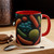 Microbial Cosmos - Colorful Accent Mugs, 11oz