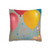 Joyful Birthday Bash - Spun Polyester Square Pillowcase