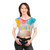 Joyful Birthday Bash - Crop Tee (AOP)
