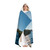 Sailor's Dream - Hooded Sherpa Fleece Blanket