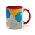 Joyful Birthday Bash - Colorful Accent Mugs, 11oz