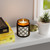 Geometric Symphony - Scented Candles, Coconut Apricot Wax (4oz, 9oz)