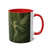 Ethereal Forest Spirits - Two-Tone Coffee Mugs, 11oz
