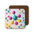 Molecular Harmony - Hardboard Back Coaster