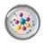Molecular Harmony - Compact Travel Mirror