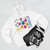 Molecular Harmony - Three-Panel Fleece Hoodie