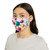 Molecular Harmony - Snug-Fit Polyester Face Mask