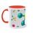 Molecular Harmony - Two-Tone Coffee Mug, 11oz
