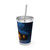 Joyful Winter Wonderland - Sunsplash Tumbler with Straw, 16oz