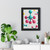 Molecular Harmony - Framed Vertical Poster