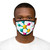 Molecular Harmony - Mixed-Fabric Face Mask Molecular Harmony - Mixed-Fabric Face Mask