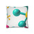 Molecular Harmony - Faux Suede Square Pillowcase