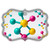 Molecular Harmony - Acrylic Ornament (Multi-depth)