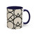 Geometric Symphony - Accent Coffee Mug (11, 15oz)