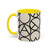Geometric Symphony - Accent Coffee Mug (11, 15oz)