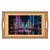 Tokyo Neon Streets - Bamboo Serving Tray (Engraving)
