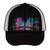 Tokyo Neon Streets - Trucker Retro Hat