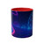 Digital Dreamscape - Two-Tone Coffee Mugs, 11oz