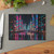 Tokyo Neon Streets - Glass Cutting Board