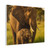 Dramatic Elephant Guardian - Matte Canvas, Stretched, 1.25"
