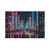 Tokyo Neon Streets - Button Magnet, Rectangle (1 & 10 pcs)